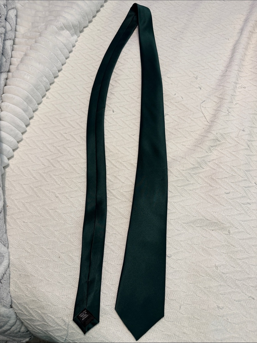 Pronto Uomo Dark Green Solid Men's Tie